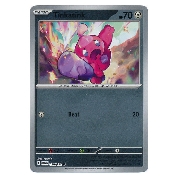 Tinkatink : MEGA EVOLUTION BASE (Reverse holo) - 096/132