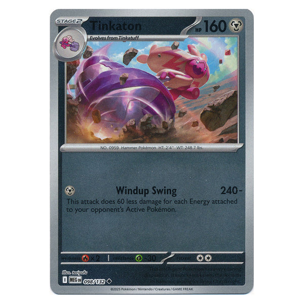 Tinkaton : MEGA EVOLUTION BASE (Reverse holo) - 098/132