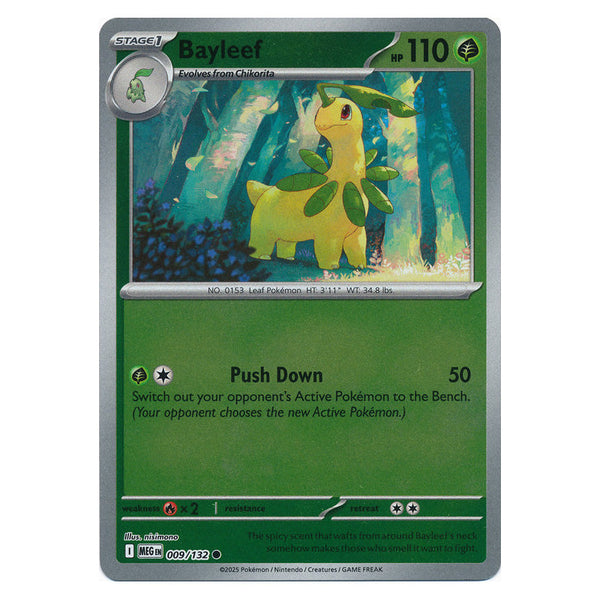 Bayleef : MEGA EVOLUTION BASE (Reverse holo) - 009/132