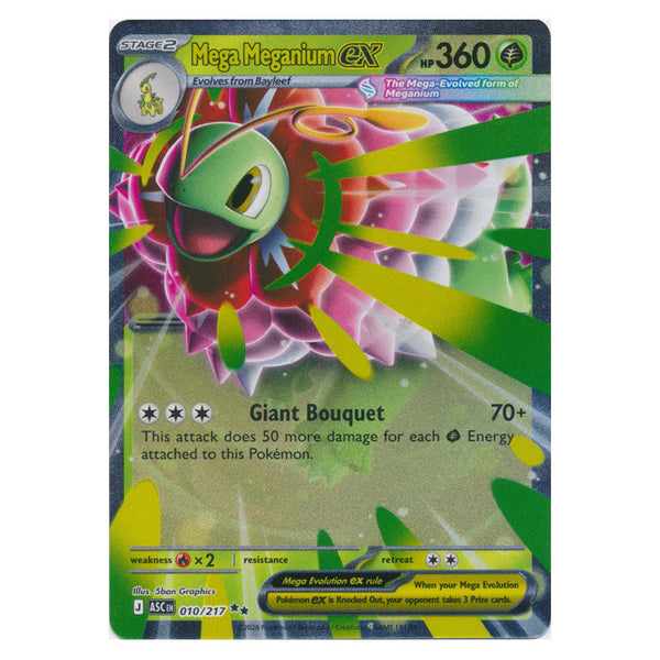 Mega Meganium ex : ASCENDED HEROES - 010/217