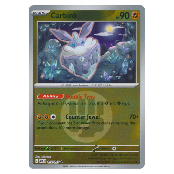Carbink : ASCENDED HEROES (Energy Reverse holo) - 117/217