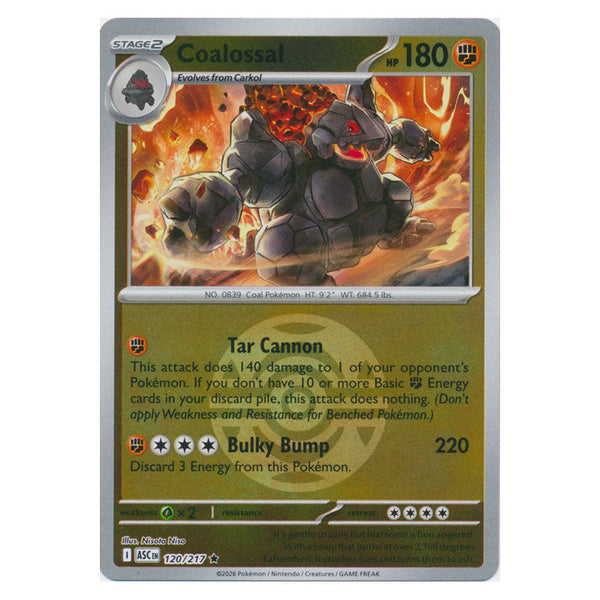 Coalossal : ASCENDED HEROES (Ball Reverse holo) - 120/217