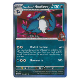 Team Rocket's Honchkrow : ASCENDED HEROES (Holo) - 127/217