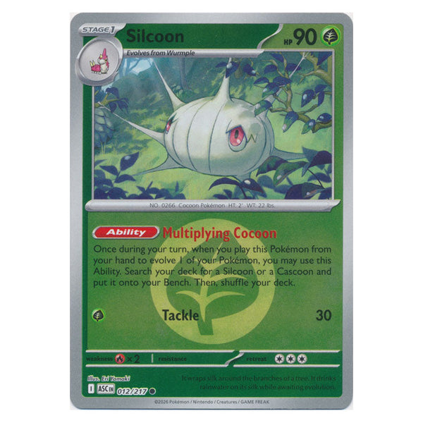 Silcoon : ASCENDED HEROES (Energy Reverse holo) - 012/217