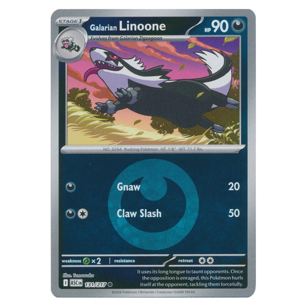 Galarian Linoone : ASCENDED HEROES (Energy Reverse holo) - 131/217