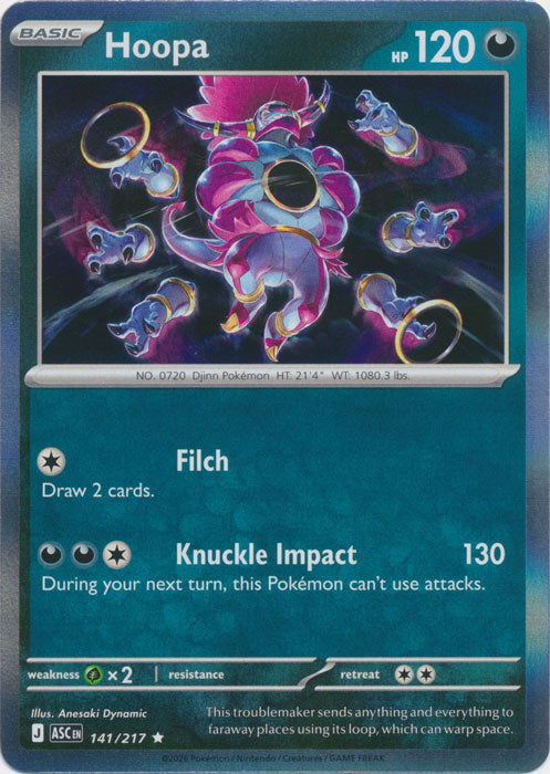 Hoopa : ASCENDED HEROES (Holo) - 141/217 - Lockett Labs UK