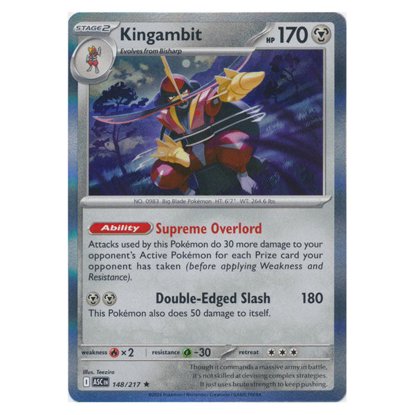 Kingambit : ASCENDED HEROES (Holo) - 148/217