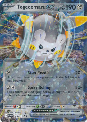 Togedemaru ex : ASCENDED HEROES - 149/217