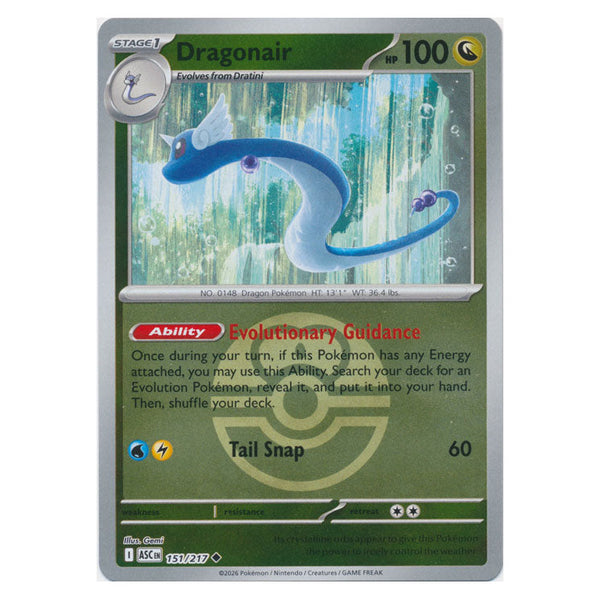 Dragonair : ASCENDED HEROES (Ball Reverse holo) - 151/217