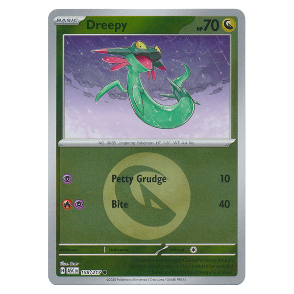 Dreepy : ASCENDED HEROES (Energy Reverse holo) - 158/217