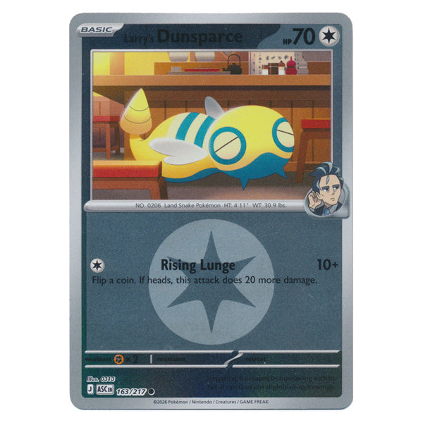 Larry's Dunsparce : ASCENDED HEROES (Energy Reverse holo) - 163/217
