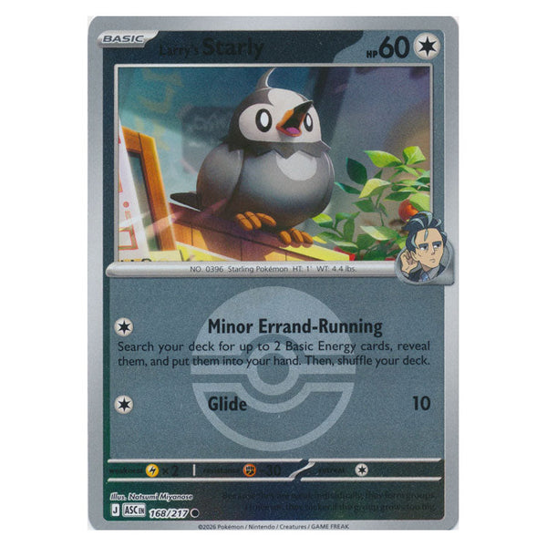 Larry's Starly : ASCENDED HEROES (Ball Reverse holo) - 168/217