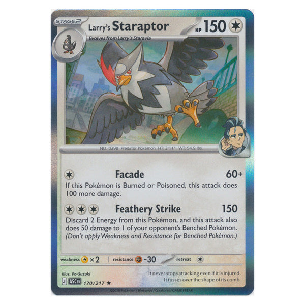 Larry's Staraptor : ASCENDED HEROES (Holo) - 170/217