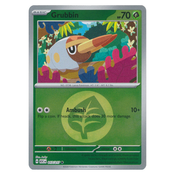 Grubbin : ASCENDED HEROES (Energy Reverse holo) - 017/217
