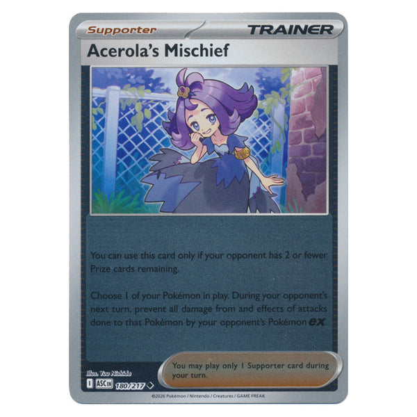 Acerola's Mischief : ASCENDED HEROES (Reverse holo) - 180/217