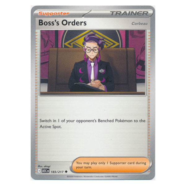 Boss's Orders (Corbeau) : ASCENDED HEROES - 183/217