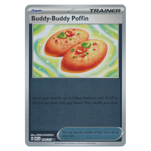 Buddy-Buddy Poffin : ASCENDED HEROES (Reverse holo) - 184/217