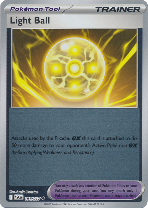 Light Ball : ASCENDED HEROES (Reverse holo) - 191/217