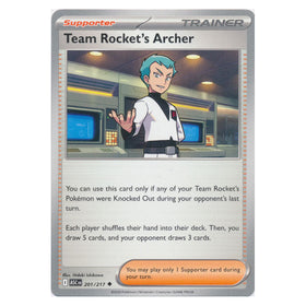 Team Rocket's Archer : ASCENDED HEROES - 201/217