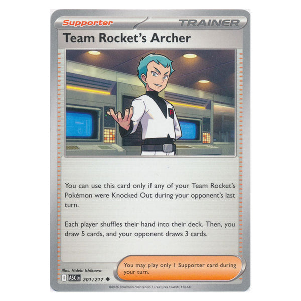 Team Rocket's Archer : ASCENDED HEROES - 201/217