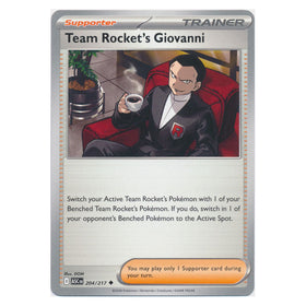 Team Rocket's Giovanni : ASCENDED HEROES - 204/217