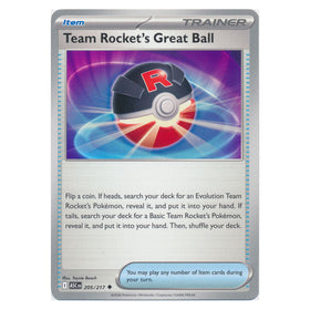Team Rocket's Great Ball : ASCENDED HEROES - 205/217