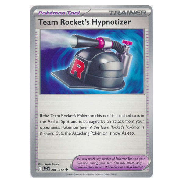 Team Rocket's Hypnotizer : ASCENDED HEROES - 206/217