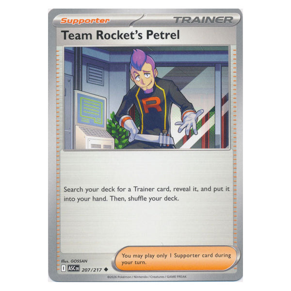 Team Rocket's Petrel : ASCENDED HEROES - 207/217