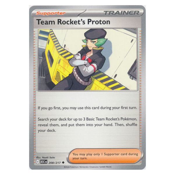 Team Rocket's Proton : ASCENDED HEROES - 208/217