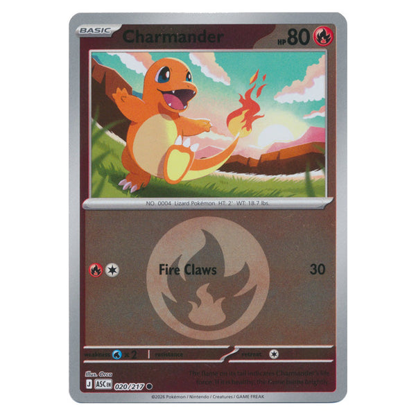 Charmander : ASCENDED HEROES (Energy Reverse holo) - 020/217