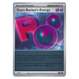Team Rocket's Energy : ASCENDED HEROES (Reverse holo) - 217/217