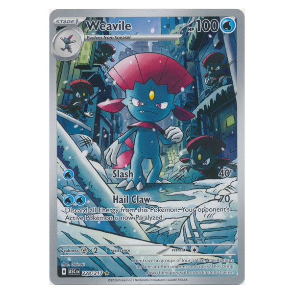 Weavile : ASCENDED HEROES - 228/217