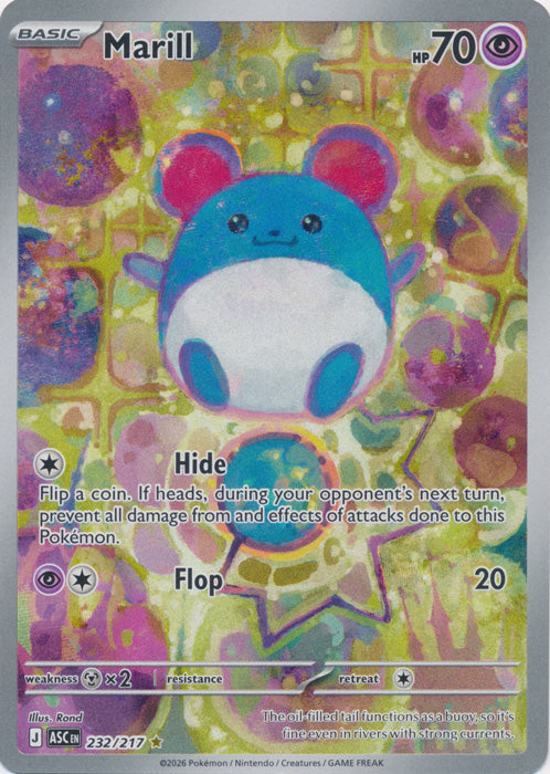 Marill : ASCENDED HEROES - 232/217 - Lockett Labs UK