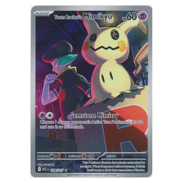 Team Rocket's Mimikyu : ASCENDED HEROES - 238/217
