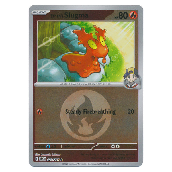 Ethan's Slugma : ASCENDED HEROES (Energy Reverse holo) - 023/217