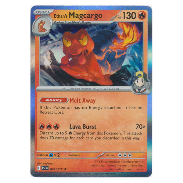 Ethan's Magcargo : ASCENDED HEROES (Holo) - 024/217