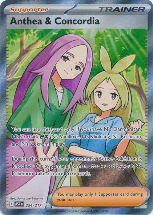 Anthea & Concordia : ASCENDED HEROES - 254/217 - Lockett Labs UK