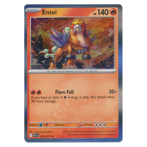 Entei : ASCENDED HEROES (Holo) - 025/217