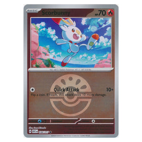 Scorbunny : ASCENDED HEROES (Ball Reverse holo) - 036/217