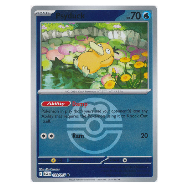 Psyduck : ASCENDED HEROES (Ball Reverse holo) - 039/217