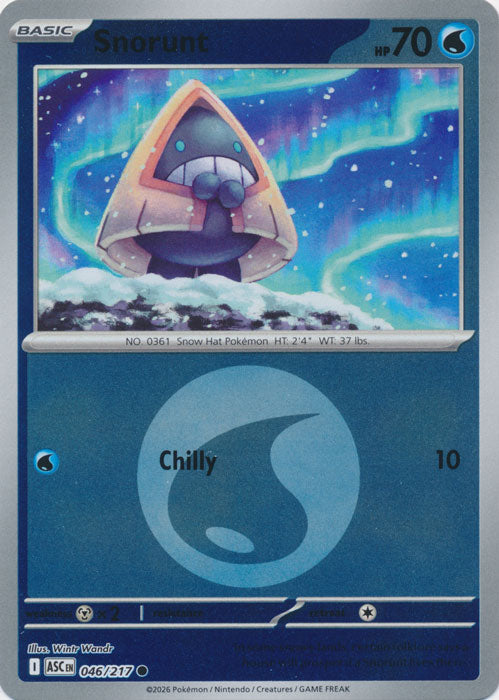 Snorunt : ASCENDED HEROES (Energy Reverse holo) - 046/217