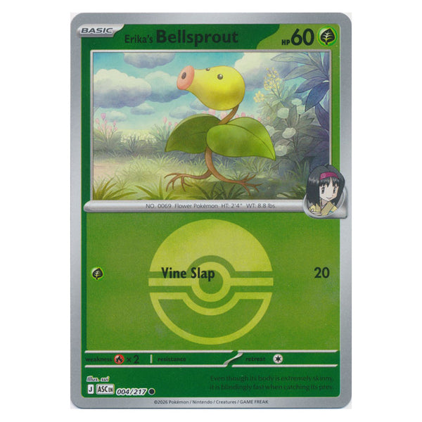 Erika's Bellsprout : ASCENDED HEROES (Ball Reverse holo) - 004/217