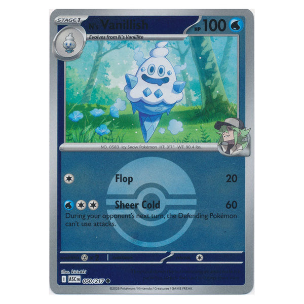 N's Vanillish : ASCENDED HEROES (Ball Reverse holo) - 050/217