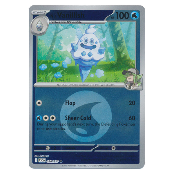 N's Vanillish : ASCENDED HEROES (Energy Reverse holo) - 050/217