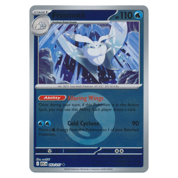 Frosmoth : ASCENDED HEROES (Energy Reverse holo) - 053/217