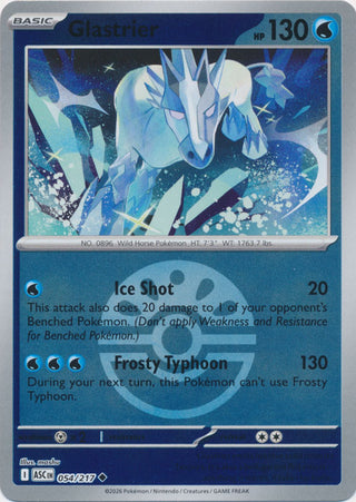 Glastrier : ASCENDED HEROES (Ball Reverse holo) - 054/217