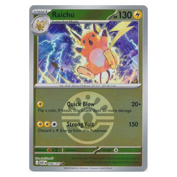 Raichu : ASCENDED HEROES (Ball Reverse holo) - 056/217