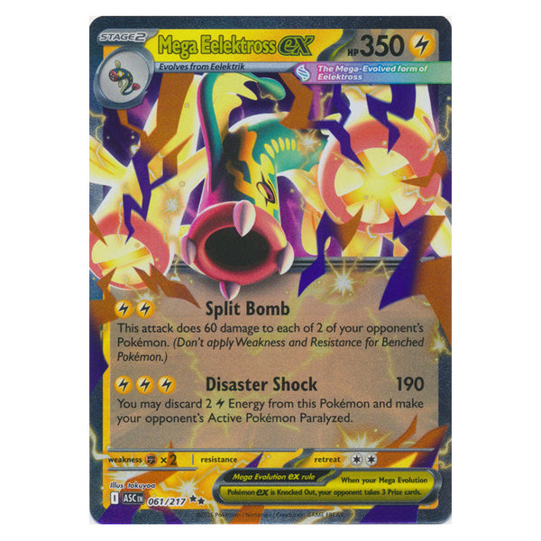 Mega Eelektross ex : ASCENDED HEROES - 061/217