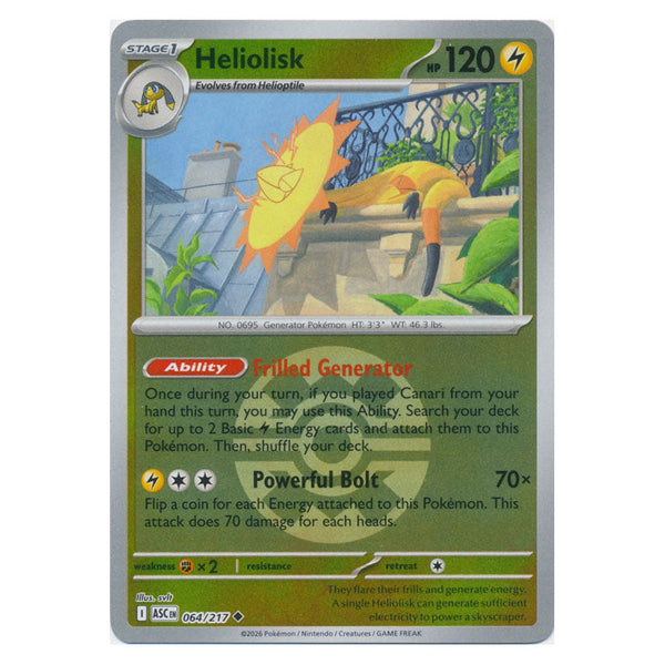 Heliolisk : ASCENDED HEROES (Ball Reverse holo) - 064/217