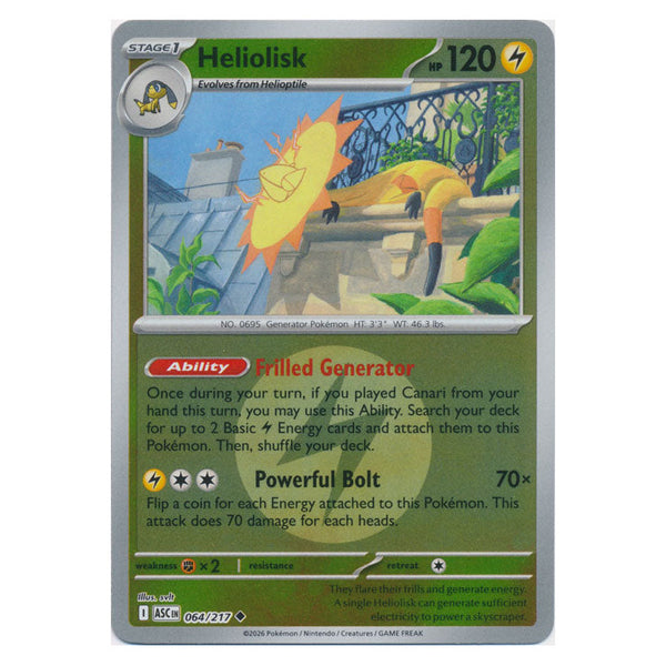 Heliolisk : ASCENDED HEROES (Energy Reverse holo) - 064/217
